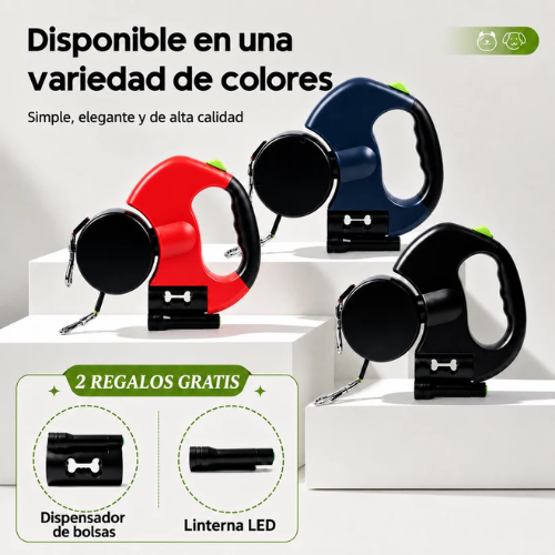 DuoLeash™- Correa retráctil doble | | Cleveria